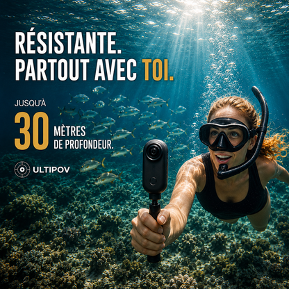 ULTIPOV — La Caméra POV Mains Libres N°1  Au Monde