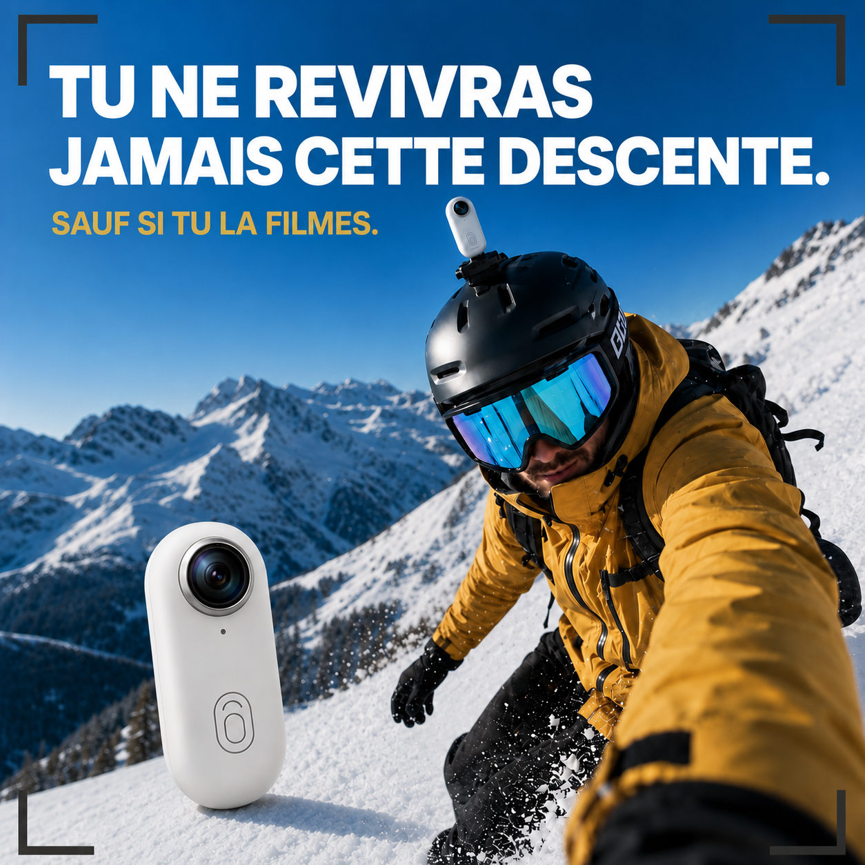 ULTIPOV — La Caméra POV Mains Libres N°1  Au Monde